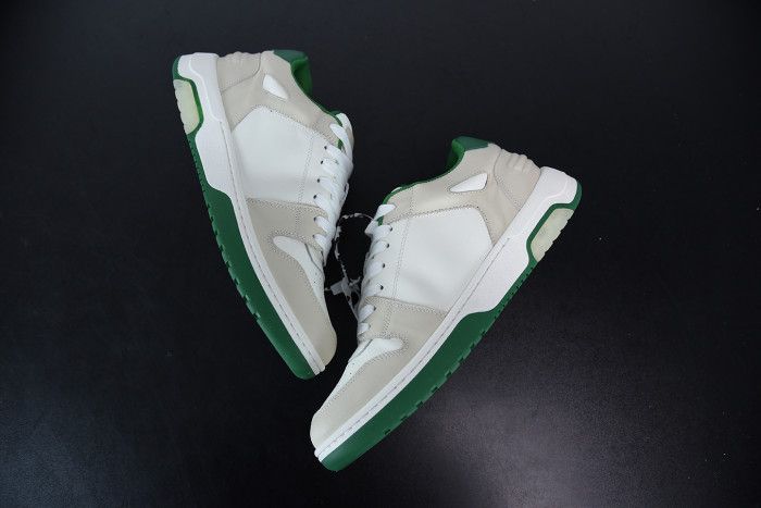 OFF WHITE™ C/O VIRGIL ABLOH OUT OF OFFICE LOW-TOP LEATHER SNEAKERS "OOO" - CCSHOES