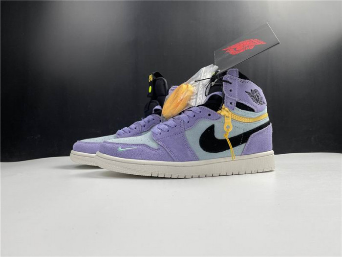 Jordan 1 High Switch Purple Pulse CW6576-500 - CCSHOES
