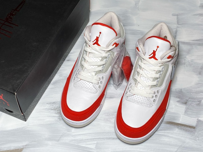 Air Jordan 3 Retro Tinker White University Red CJ0939-100 - CCSHOES
