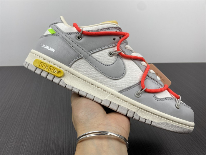 Off-White x Dunk Low 'Lot 06 of 50' DJ1602-110 - CCSHOES