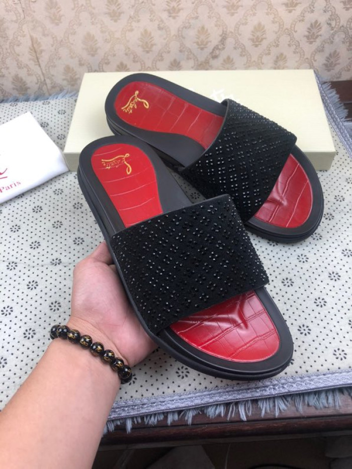 CHRISTIAN LOUBOUTIN SLIPPERS - CCSHOES
