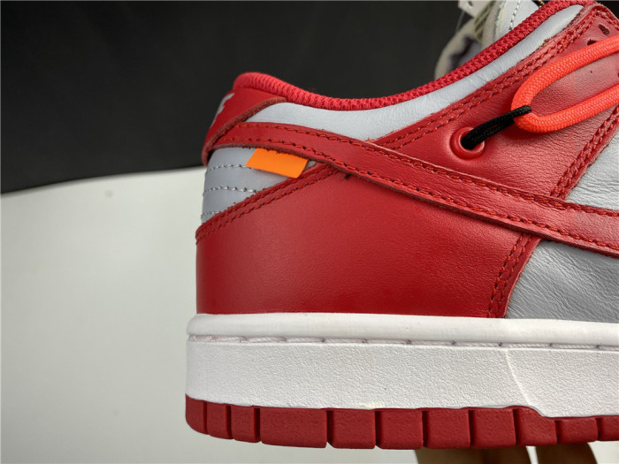 OFF-WHITE x Dunk Low 'University Red' CT0856-600 - CCSHOES