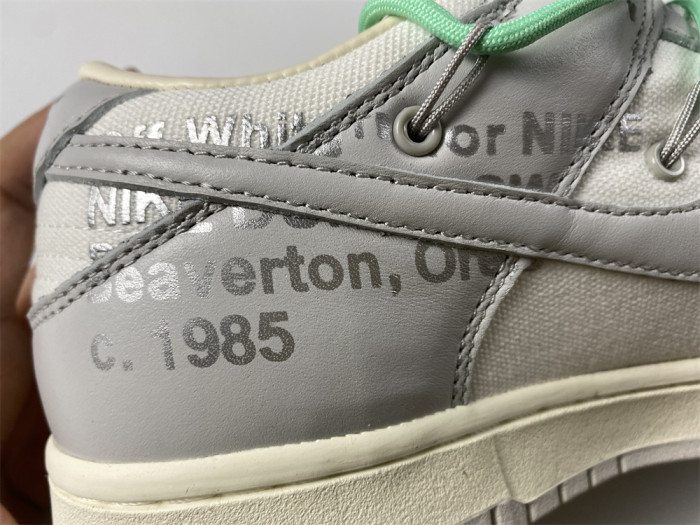 Nike Dunk Low Off-White Lot 4 DM1602-114 - CCSHOES