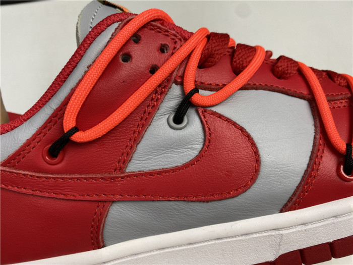 OFF-WHITE x Dunk Low 'University Red' CT0856-600 - CCSHOES
