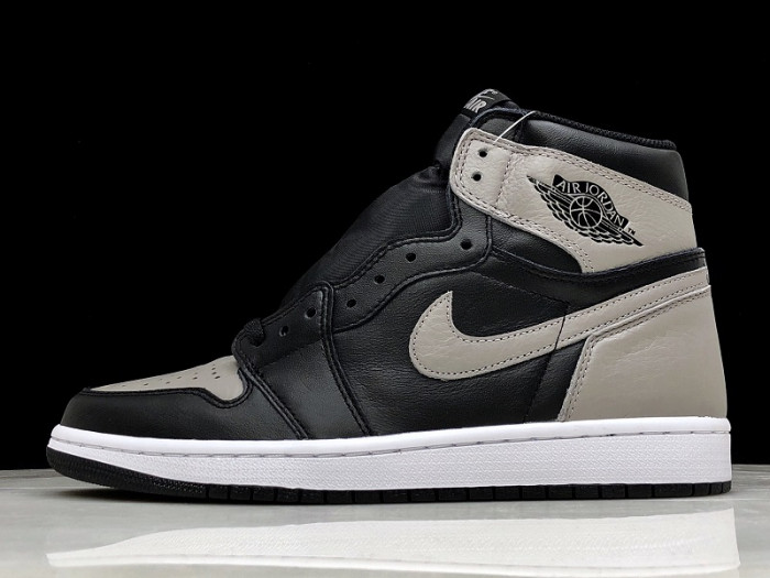 Air Jordan 1 Retro High OG Shadow Black Grey 555088-013 - CCSHOES