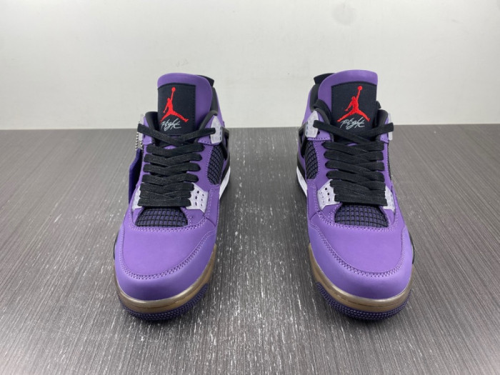 JORDAN 4 RETRO TRAVIS SCOTT PURPLE (FRIENDS AND FAMILY) 766296 LN4 - CCSHOES