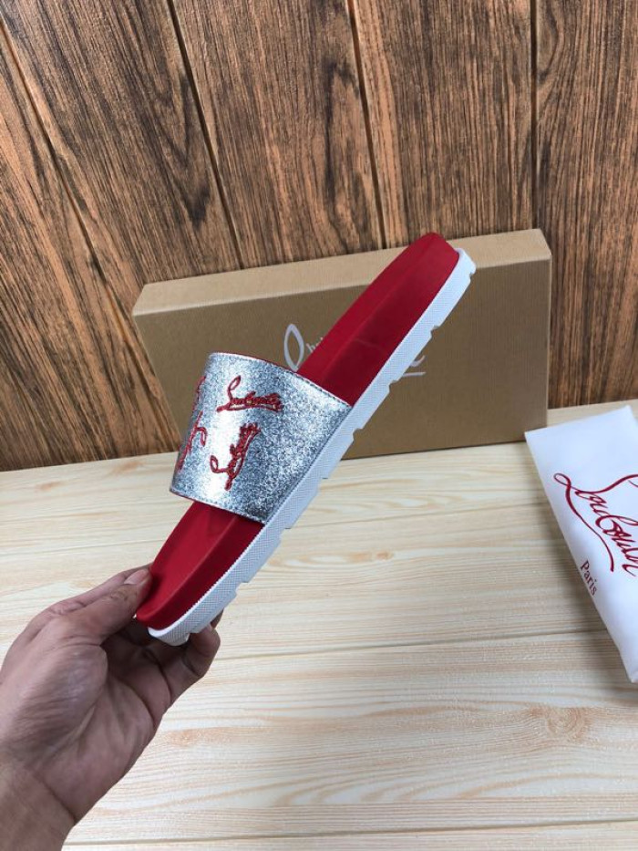 CHRISTIAN LOUBOUTIN SLIPPERS - CCSHOES