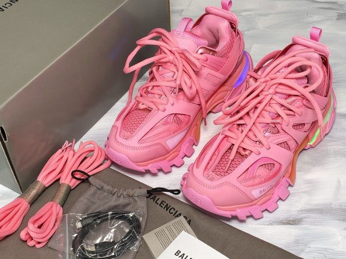 BLCG Track Trainer Pink Lighted 542436 W2LA1 5842 LED - CCSHOES