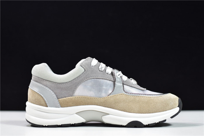 CHNE1 Leather Low Top Sneakers - CCSHOES