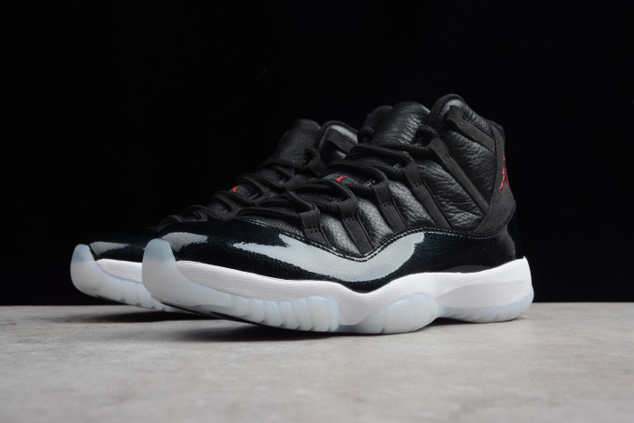 Air Jordan 11 Retro BP "72-10" black mens 378037-002 - CCSHOES