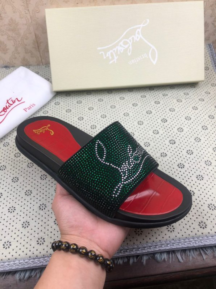 CHRISTIAN LOUBOUTIN SLIPPERS - CCSHOES