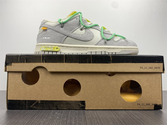 Nike Dunk Low Off-White Lot 14 DJ0950-107 - CCSHOES