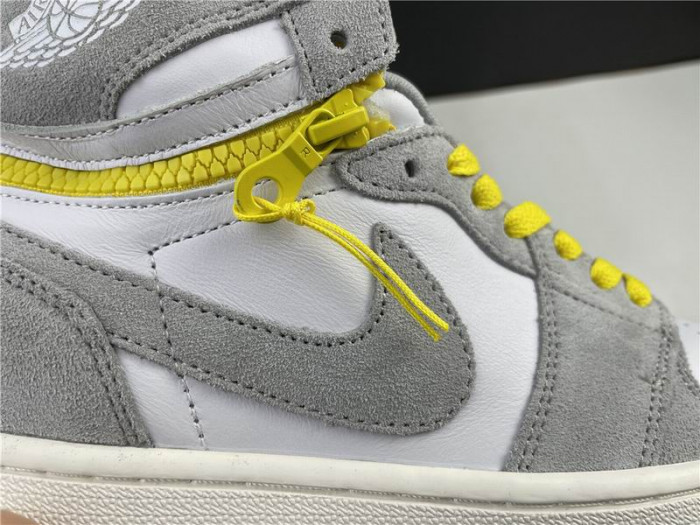 Air Jordan 1 High Switch Light Smoke CW6576-100 - CCSHOES