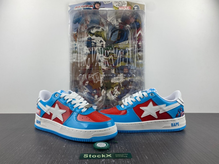 A BATHING APE MARVEL BAPE STA - CCSHOES