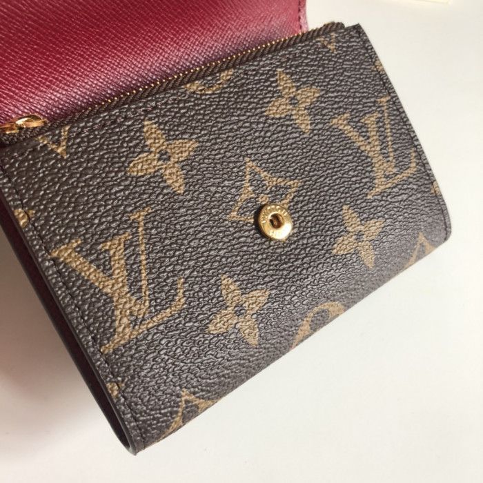 LOUI VUITTO WALLET PURPLE RED M41939 11*8 - CCSHOES