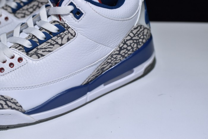 Air Jordan 3 Retro True Blue Nike Air First Look 854262-106 - CCSHOES