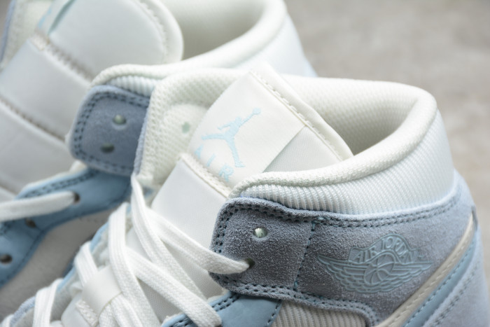 Air Jordan 1 Mid Mixed Textures Blue DA4666-100 - CCSHOES