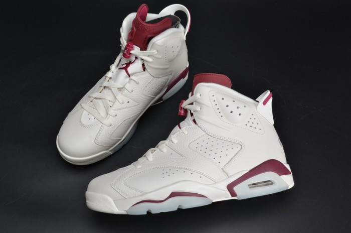 Air Jordan 6 Retro “Maroon” white 384664-116 - CCSHOES