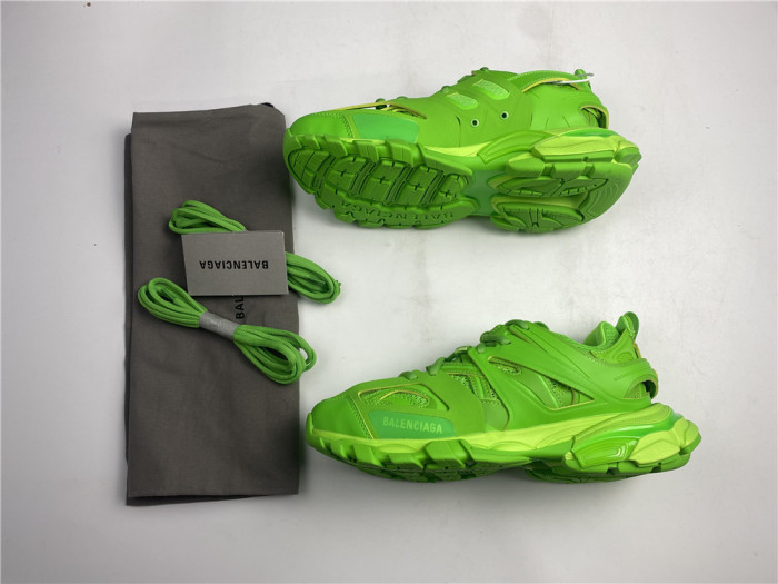 BLCG TRACK TRAINER FLUO GREEN 542436 W3AB1 3801 - CCSHOES