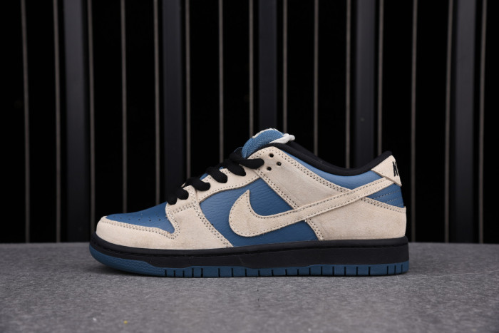 Nike SB Dunk Low Light Cream Thunderstorm BQ6817-200 - CCSHOES
