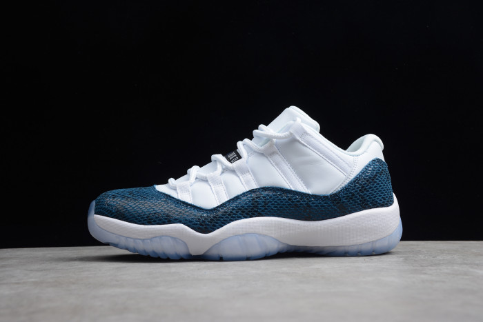 Air Jordan 11 Low “Navy Blue Snakeskin” CD6846-102 - CCSHOES