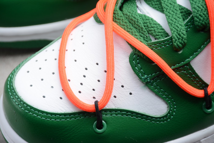OFF-WHITE X Dunk Low "Pine Green" CT0856-100 - CCSHOES