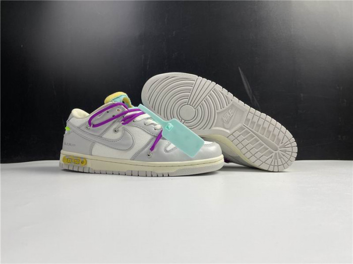 OFF-WHITE X DUNK LOW “21 OF 50” DM1602-100 - CCSHOES
