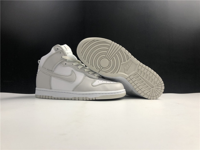 Nike Dunk High Retro White Vast Grey (2021) DD1399-100 - CCSHOES