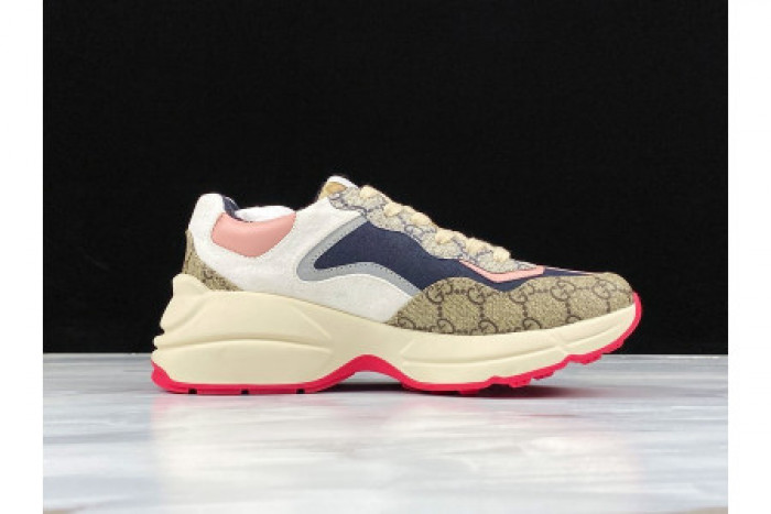 GUCC RHYTON VINTAGE TRAINER SNEAKER 620185 99WF0 4371 - CCSHOES