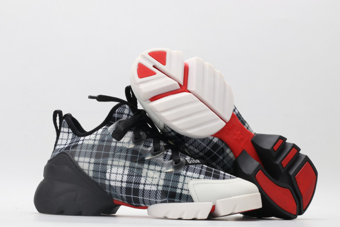 DR-CONNECT BLACK PLAID - CCSHOES
