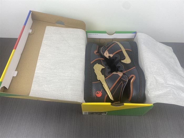 Gundam x Nike SB Dunk High “Banshee” DH7717-400 - CCSHOES