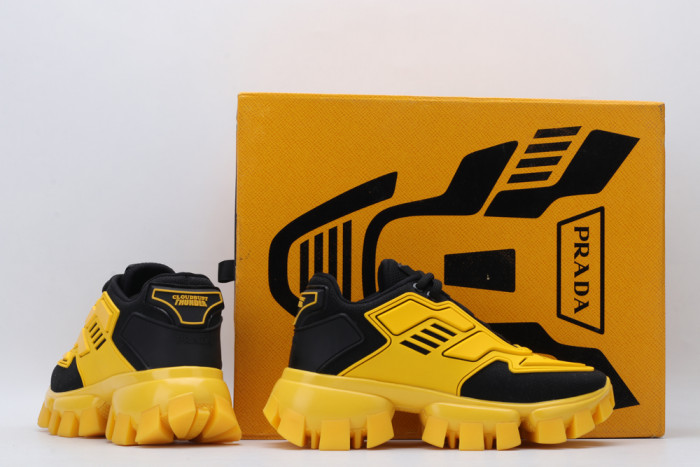PRAD CLOUDBUST THUNDER KNIT YELLOW AND BLACK - CCSHOES