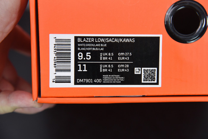 Nike Blazer Low sacai KAWS Blue DM7901-400 - CCSHOES