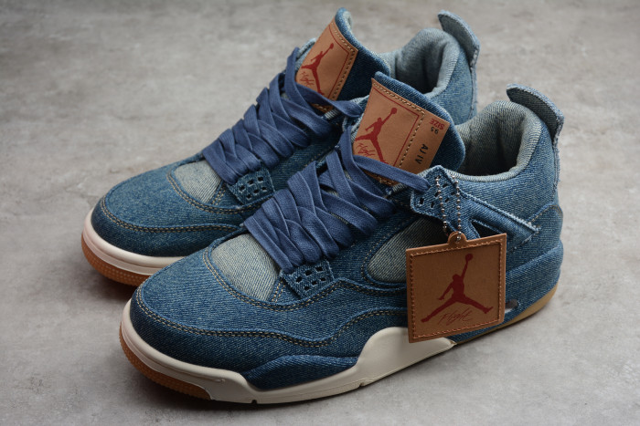 Levi's x Nike Air Jordan 4 Denim AO2571-401 - CCSHOES
