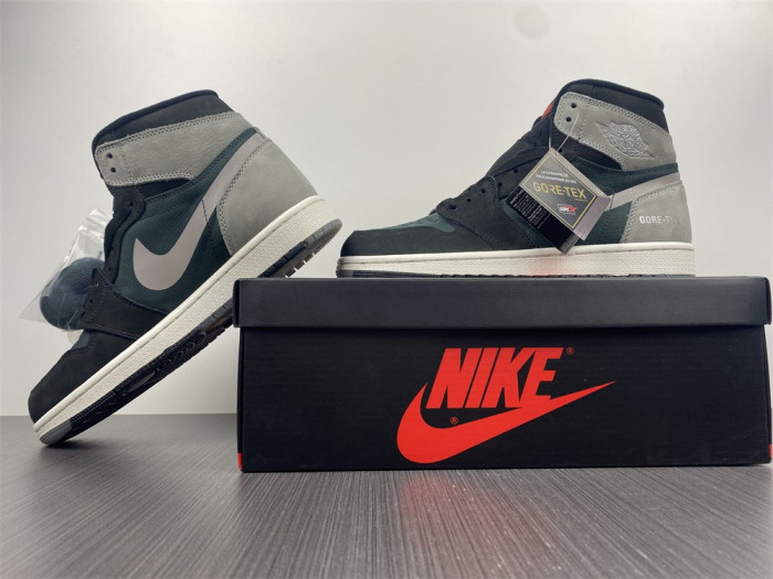 Jordan 1 Retro High Element Gore-Tex Black Particle Grey DB2889-001 - CCSHOES