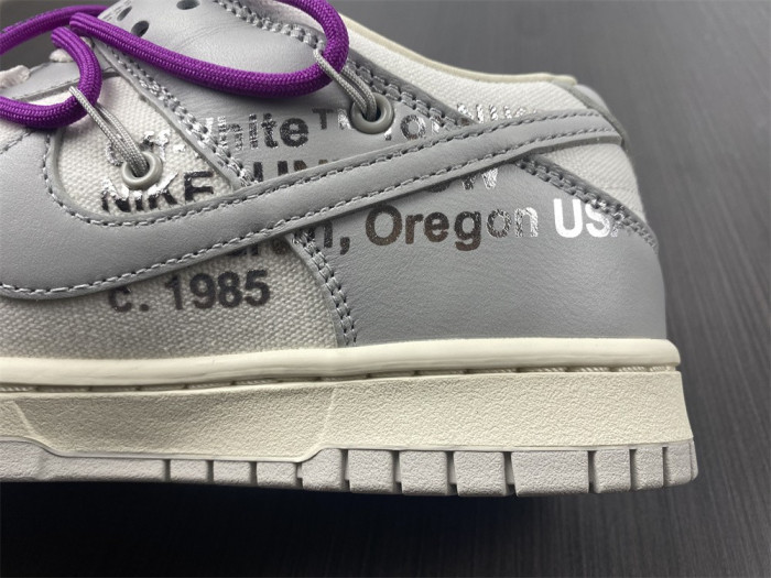 Nike Dunk Low Off-White Lot 28 DM1602-111 - CCSHOES