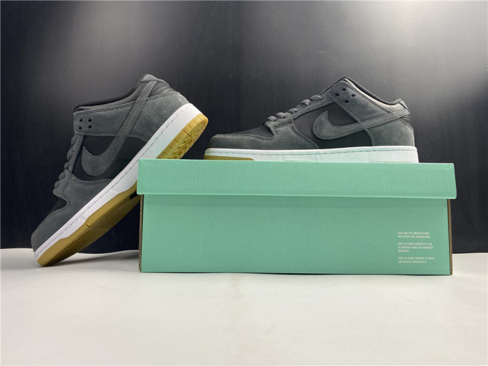 Nike SB Dunk Low Dark Grey Black Gum AR0778-001 - CCSHOES