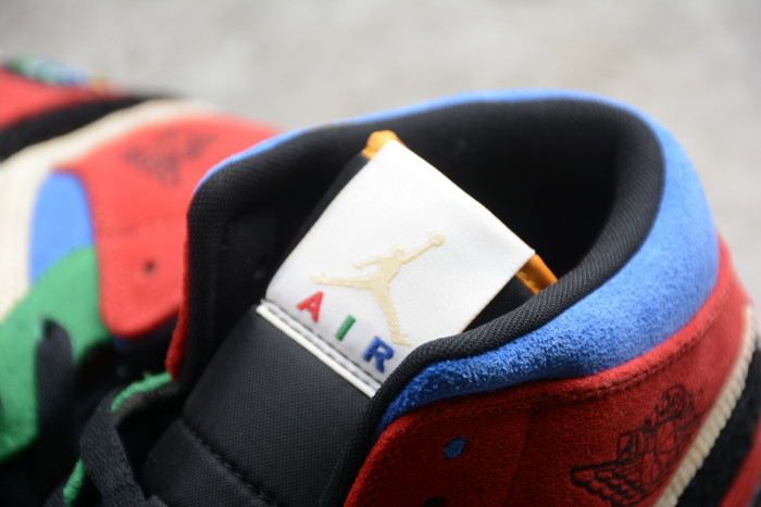 Air Jordan 1 Mid SE Fearless Blue the Great CU2805-100 - CCSHOES