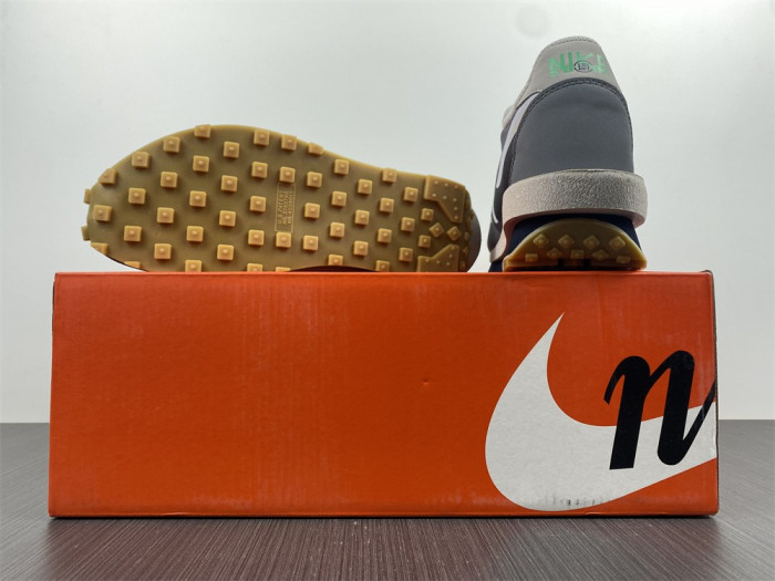 Nike LD Waffle sacai CLOT Kiss of Death 2 Cool Grey DH3114-001 - CCSHOES