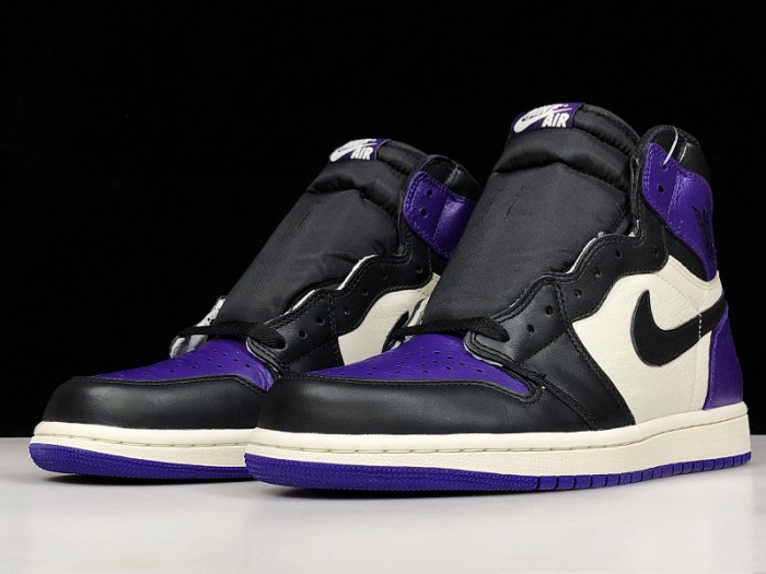 Air Jordan 1 Court Purple 555088-501 - CCSHOES