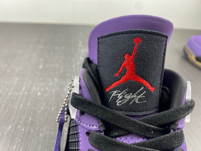 JORDAN 4 RETRO TRAVIS SCOTT PURPLE (FRIENDS AND FAMILY) 766296 LN4 - CCSHOES