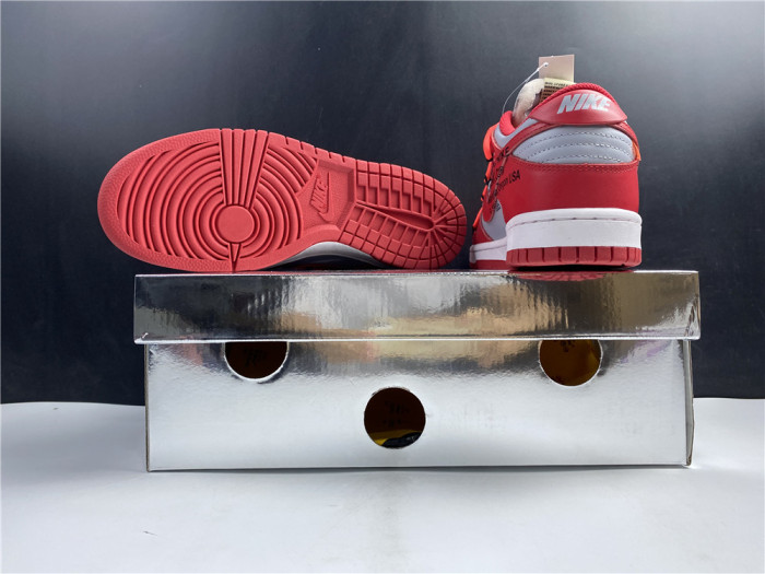 OFF-WHITE x Dunk Low 'University Red' CT0856-600 - CCSHOES