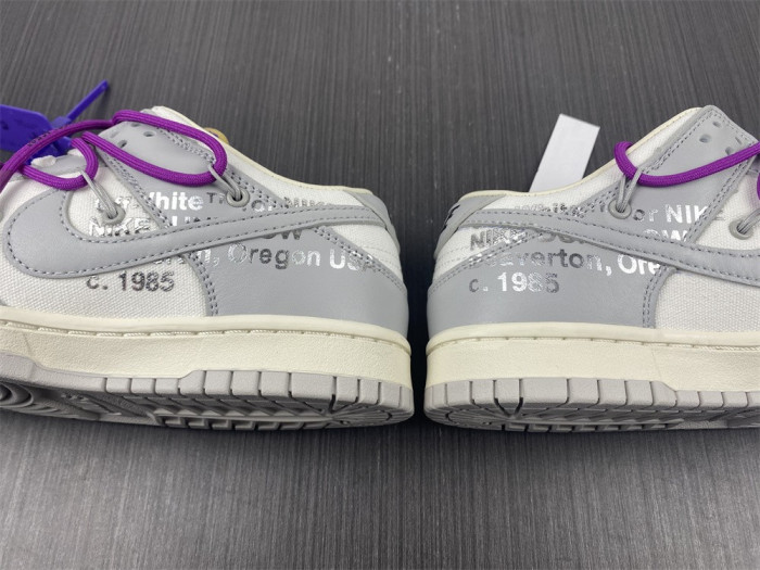 Nike Dunk Low Off-White Lot 28 DM1602-111 - CCSHOES