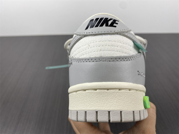 Nike Dunk Low Off-White Lot 42 DM1602-117 - CCSHOES