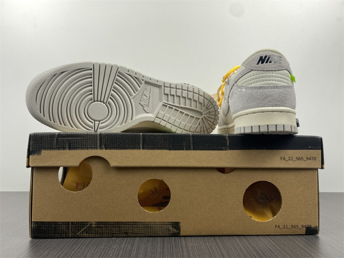 Nike Dunk Low Off-White Lot 39 DJ0950-109 - CCSHOES