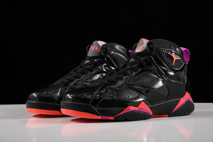 Air Jordan 7 Retro Black Patent 313358-006 - CCSHOES