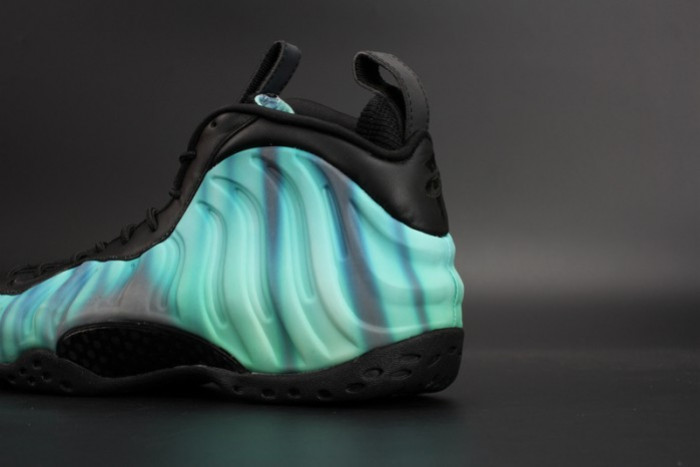 Nike Air Foamposite One “Northern Lights” Black/Green mens 840559-001 - CCSHOES