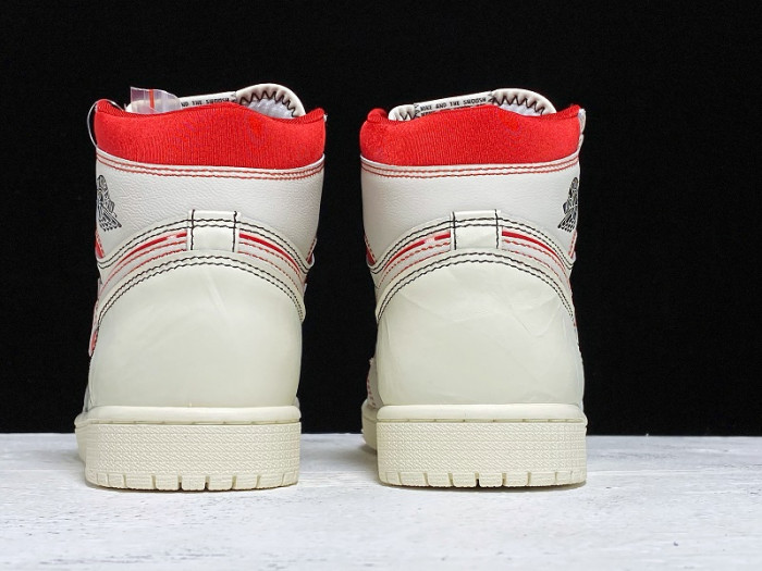 Air Jordan 1 Retro High OG "Phantom" Gym Red 555088-160 - CCSHOES