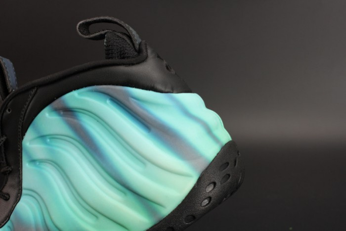 Nike Air Foamposite One “Northern Lights” Black/Green mens 840559-001 - CCSHOES