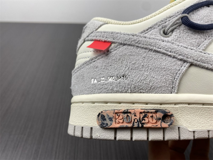 Nike Dunk Low Off-White Lot 20 DJ0950-115 - CCSHOES